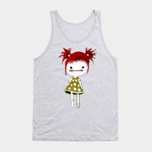 Creepy Rag Doll Tank Top